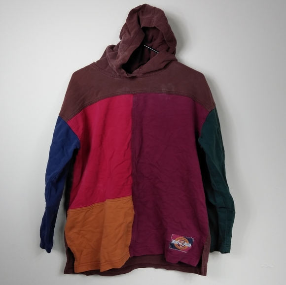 Gitano Tops - Womens M vintage gitano color blocked hoodie DIY